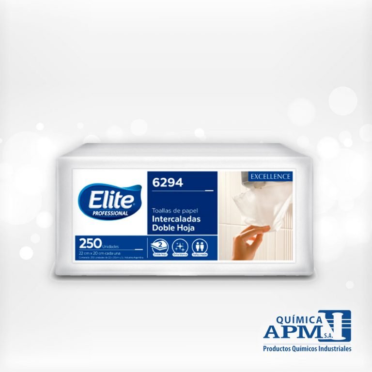 ELITE TOALLA INTERCALADA BLANCA Química APM