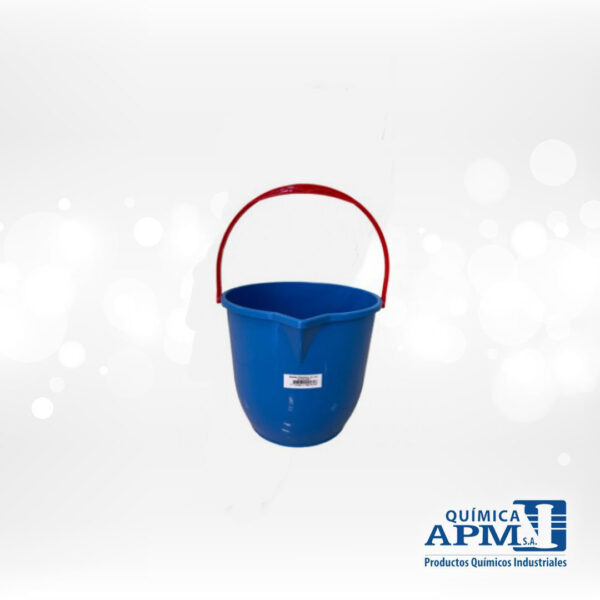 BALDE 11 LTS MANIJA PLASTICA COLORES