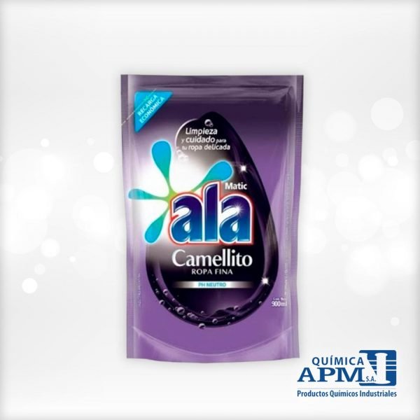 ALA CAMELLITO MATIC DOY PACK ROPA OSCURA X 900 ML