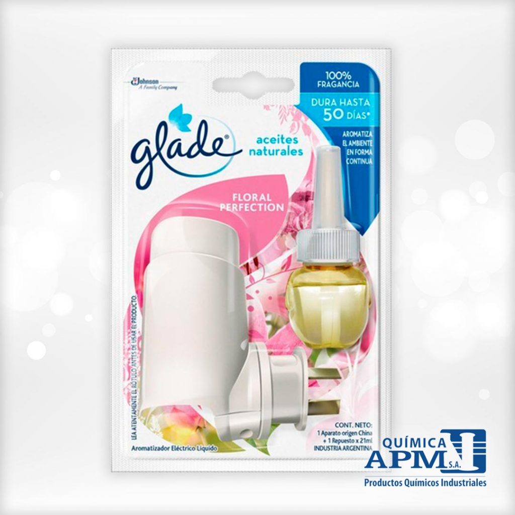 GLADE ACEITES NATURALES COMPLETO FLORAL PERFECTION Química APM