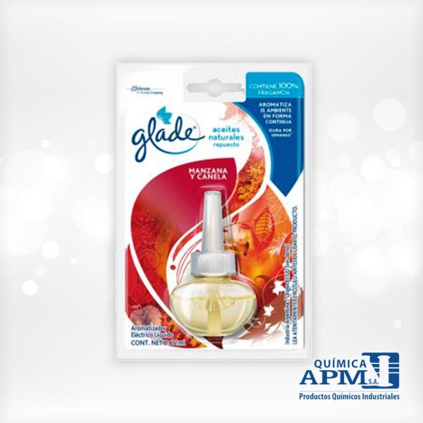 GLADE ACEITES NATURALES REPUESTO MANZANA Y CANELA