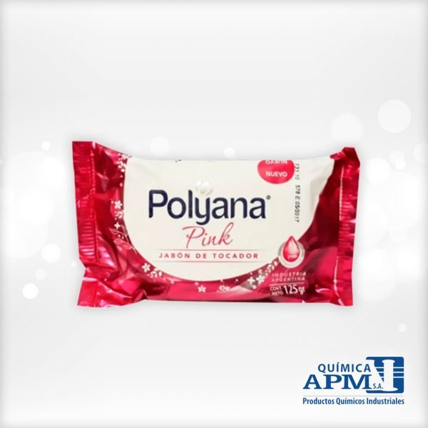 POLYANA JABON TOCADOR PINK X 125G