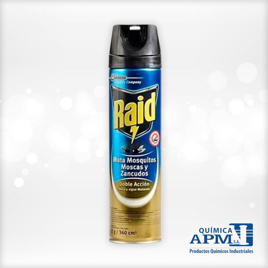 Raid Aerosol Doble Accion Cc Qu Mica Apm