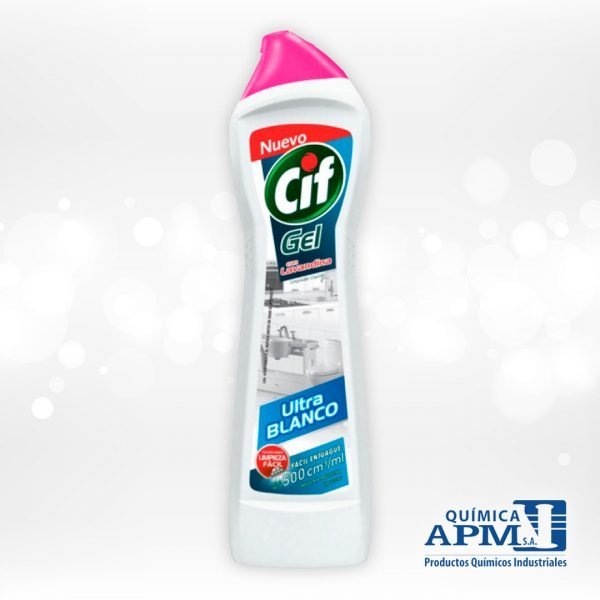 CIF GEL ULTRA BLANCO CON LAVANDINA X 500 ML